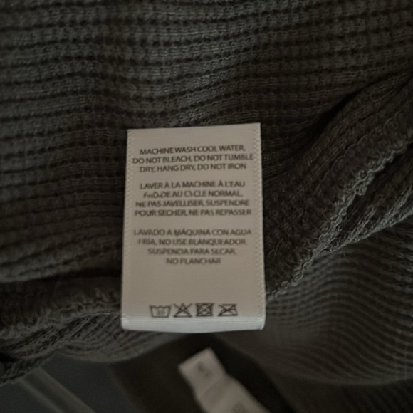 EUC Men’s L Grey Onia Waffleweave Joggers - Picture 8 of 8